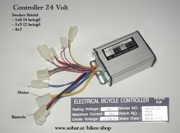 Controller 24 Volt 1x6 3x2 4x2